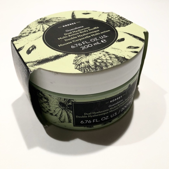3x KORRES Guanabana Dual Hyaluronic Multi-Action Body Soufflé 6.76oz - Picture 2 of 3
